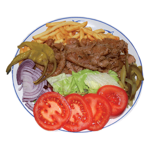 Kebabtallrik
